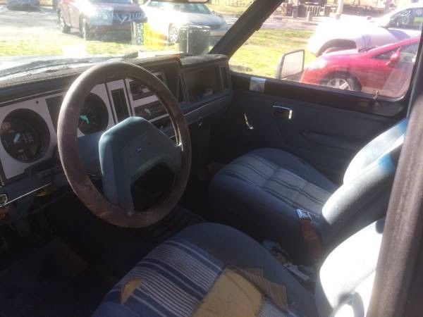 1987 Black Ford Bronco II SUV