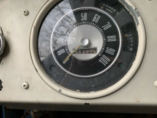 1972 Blue Ford Bronco Wagon