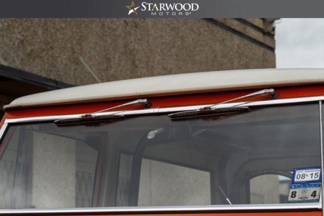 1976 Orange Ford Bronco --