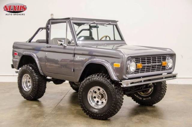 1972 Gray Ford Bronco SUV