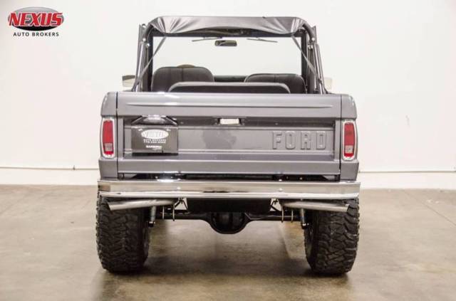 1972 Gray Ford Bronco SUV