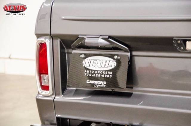 1972 Gray Ford Bronco SUV