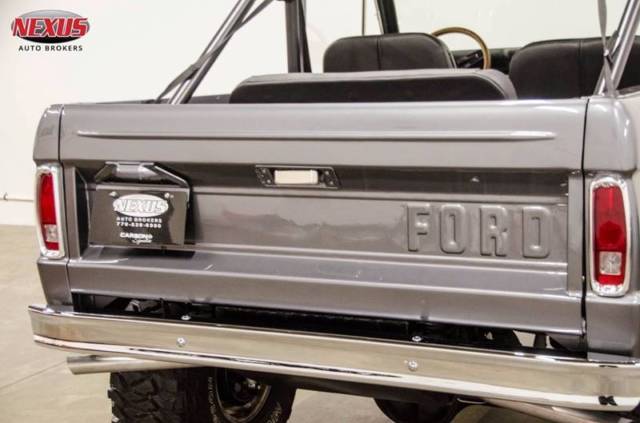 1972 Gray Ford Bronco SUV