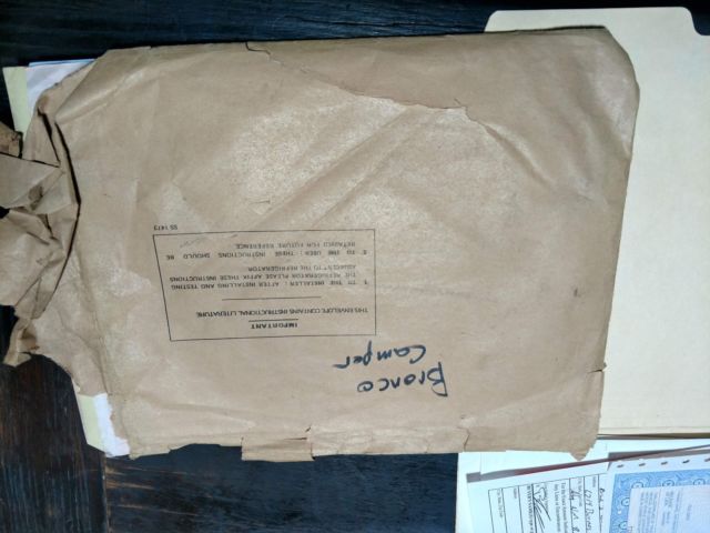 1986 Red Ford Bronco SUV