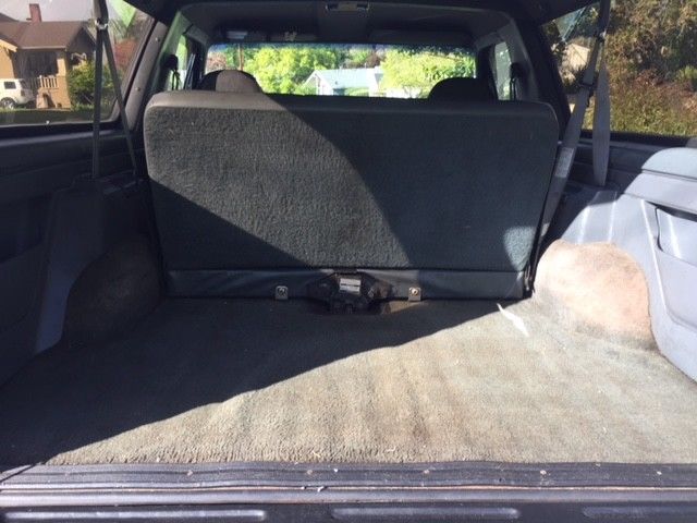 1993 RAVEN BLACK Ford Bronco Coupe