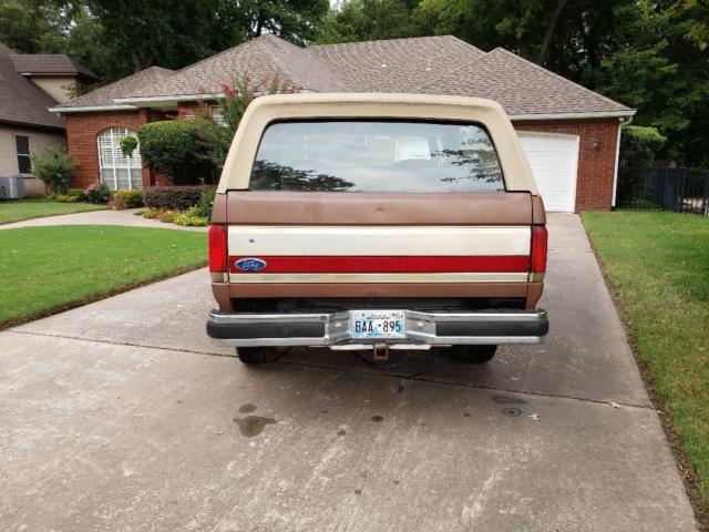 1989 Brown Ford Bronco