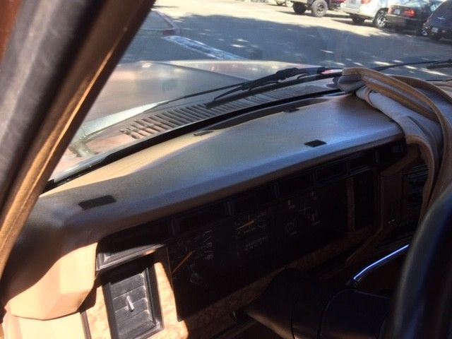 1986 Tan Ford Bronco SUV