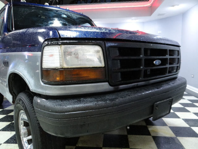 1994 Blue Ford Bronco SUV