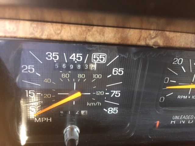 1986 Tan Ford Bronco SUV