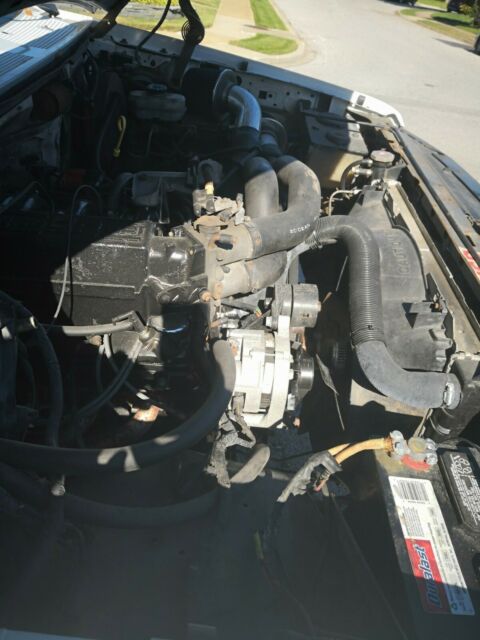 1992 White Ford Bronco