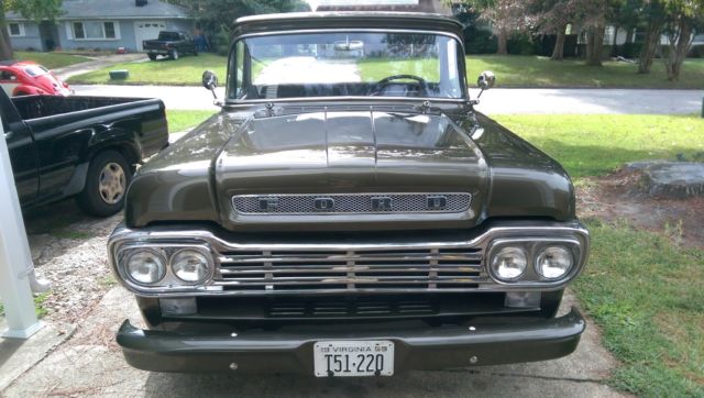 1959 Green/Silver Ford F-100