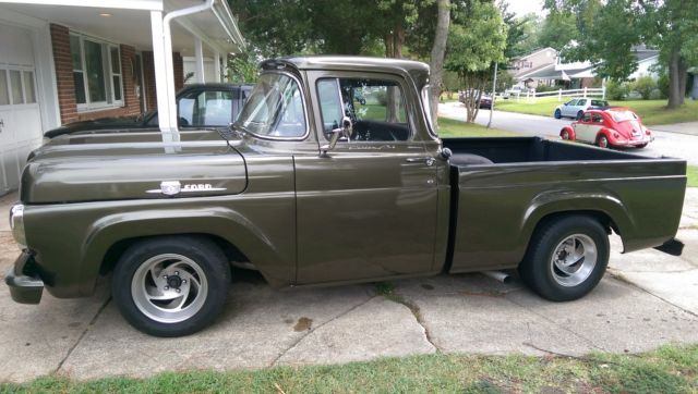 1959 Green/Silver Ford F-100