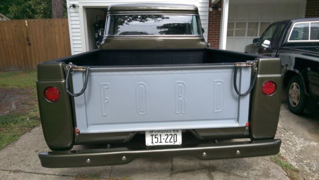 1959 Green/Silver Ford F-100