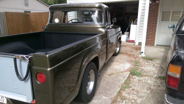 1959 Green/Silver Ford F-100