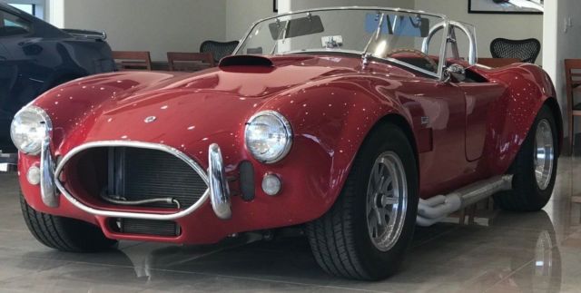 1966 Red Ford Cobra Convertible