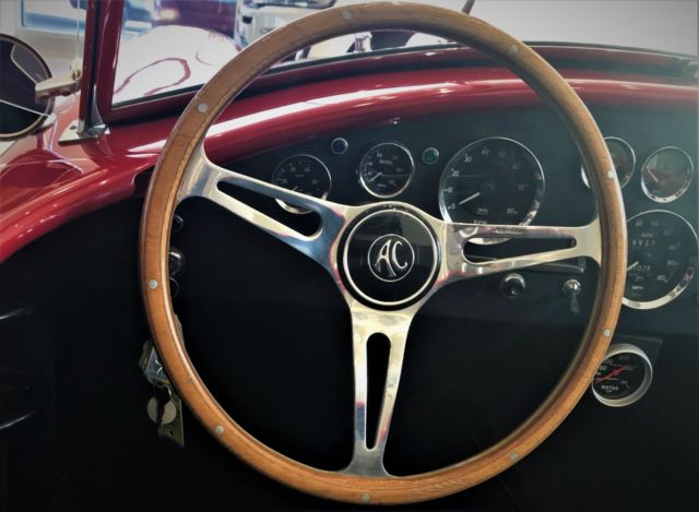 1966 Red Ford Cobra Convertible