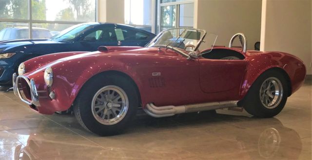 1966 Red Ford Cobra Convertible