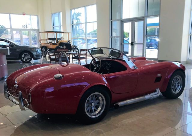 1966 Red Ford Cobra Convertible