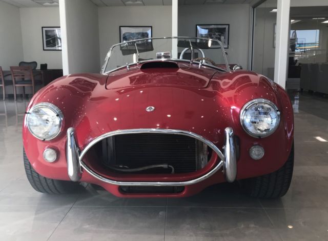 1966 Red Ford Cobra Convertible
