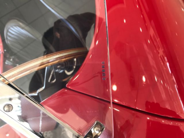 1966 Red Ford Cobra Convertible