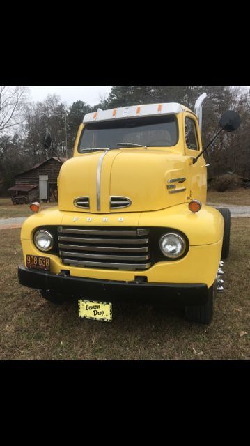 1950 Yellow Ford Other Cab & Chassis