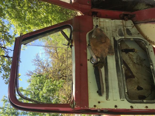 1954 yellow-red Ford Other Pickups Cab & Chassis