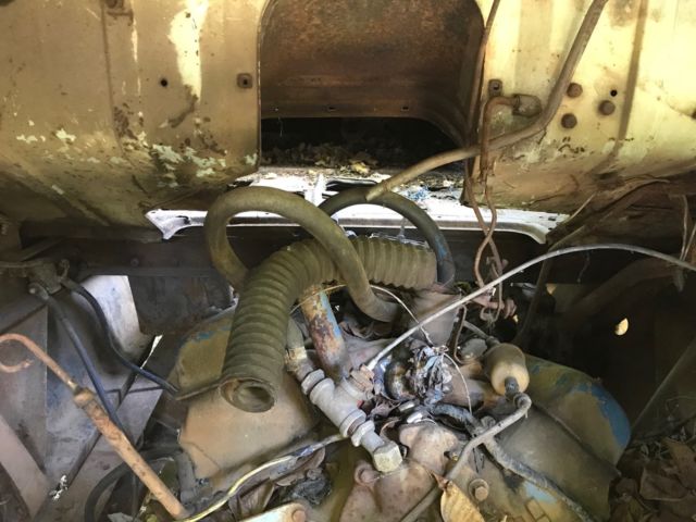 1954 yellow-red Ford Other Pickups Cab & Chassis