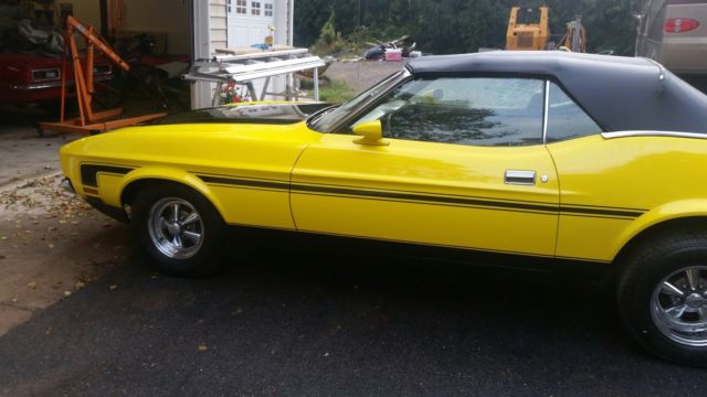 1972 Yellow Ford Ford GT Convertible