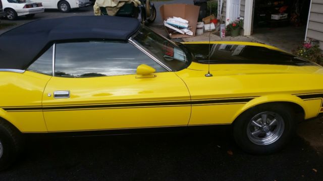 1972 Yellow Ford Ford GT Convertible
