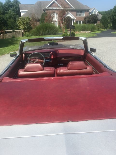 1972 Silver Ford LTD Convertible