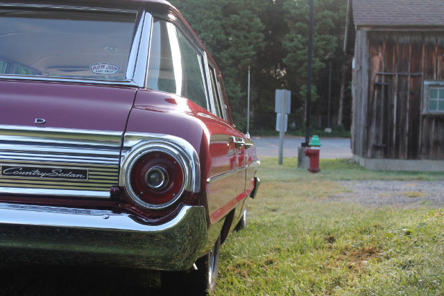 1964 Burgundy Ford Galaxie