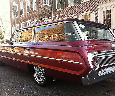 1964 Burgundy Ford Galaxie