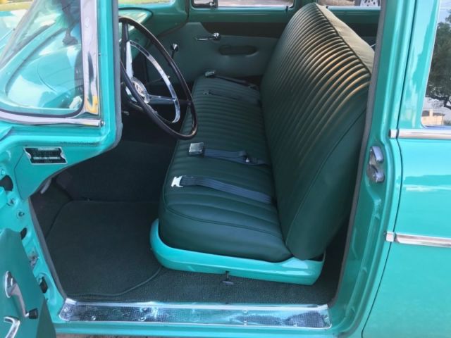 1956 Green Ford Country Sedan