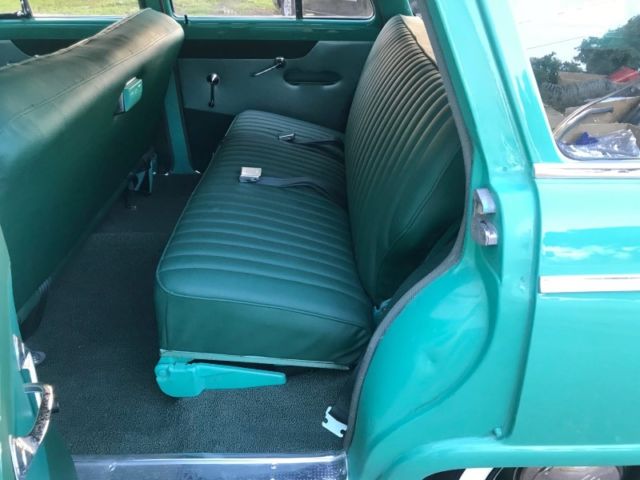 1956 Green Ford Country Sedan