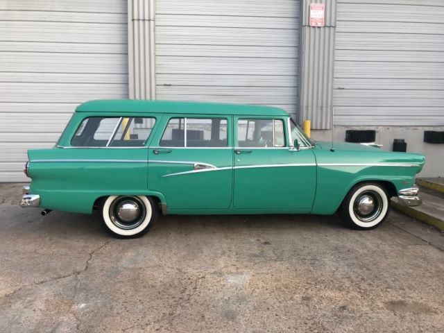 1956 Green Ford Country Sedan