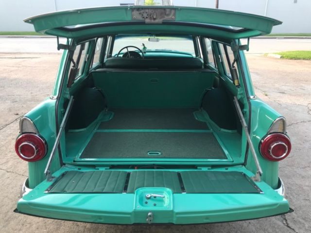 1956 Green Ford Country Sedan