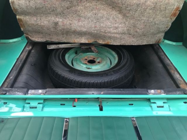 1956 Green Ford Country Sedan