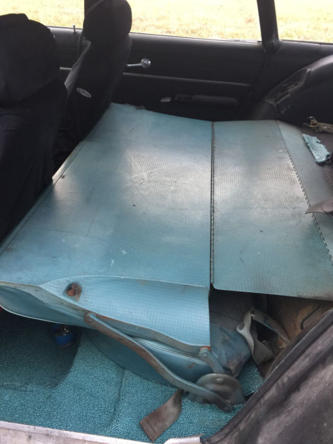 1966 Black Ford Country Sedan Wagon