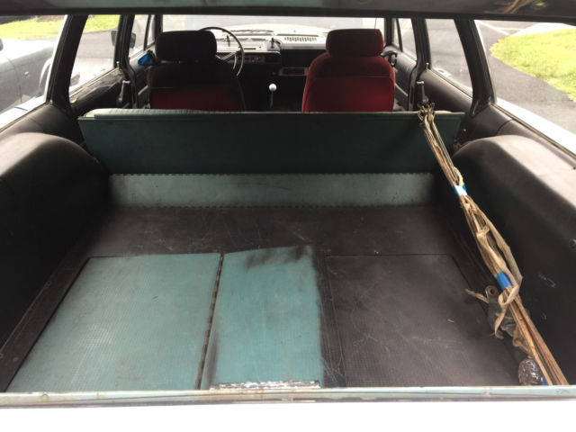 1966 Black Ford Country Sedan Wagon