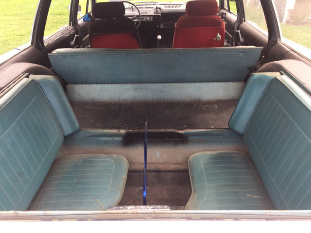 1966 Black Ford Country Sedan Wagon