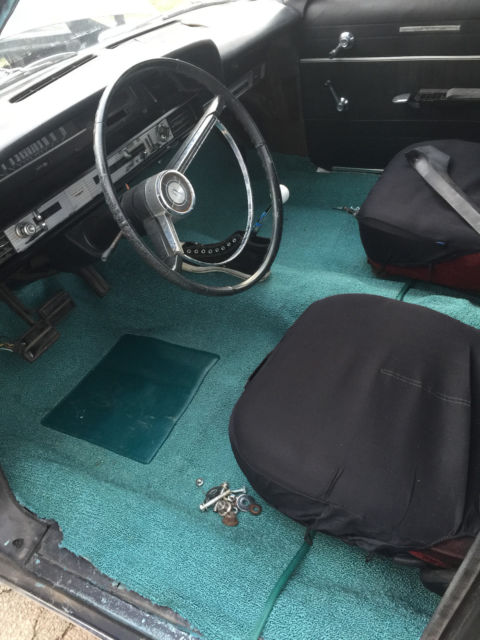 1966 Black Ford Country Sedan Wagon