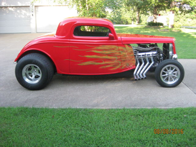 1934 Red Ford Other Coupe