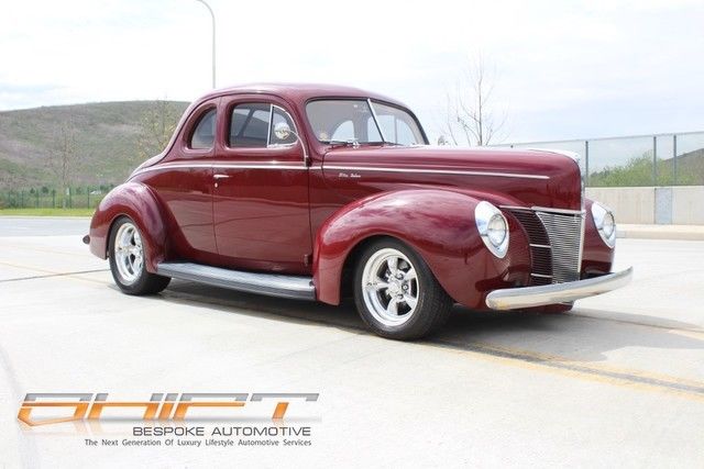 1940 Burgundy Ford Other Coupe