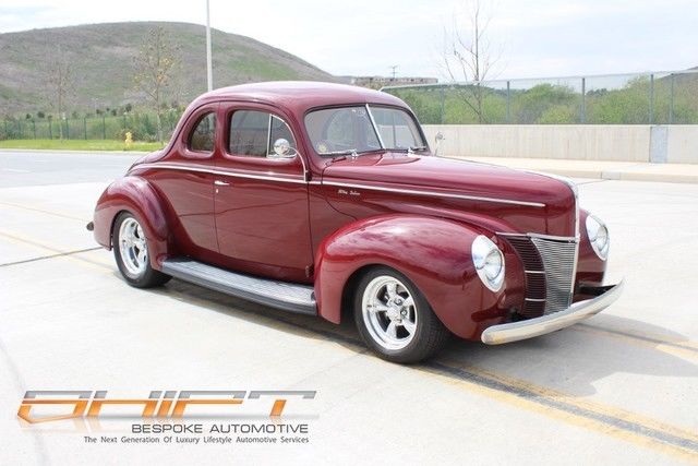 1940 Burgundy Ford Other Coupe