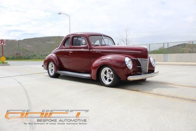 1940 Burgundy Ford Other Coupe
