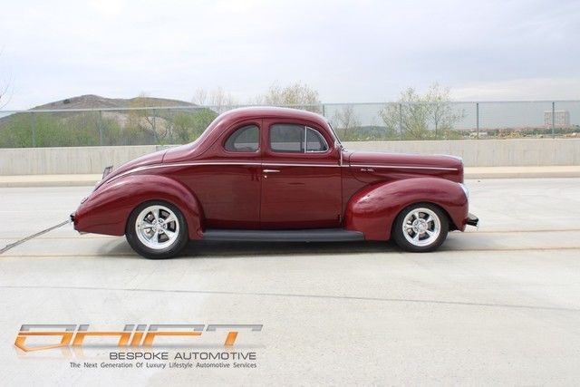 1940 Burgundy Ford Other Coupe