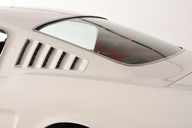 1965 White Ford Mustang Fastback