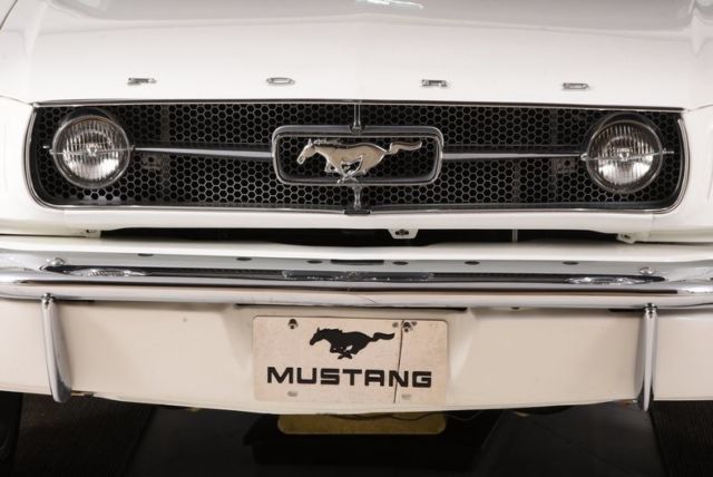 1965 White Ford Mustang Fastback