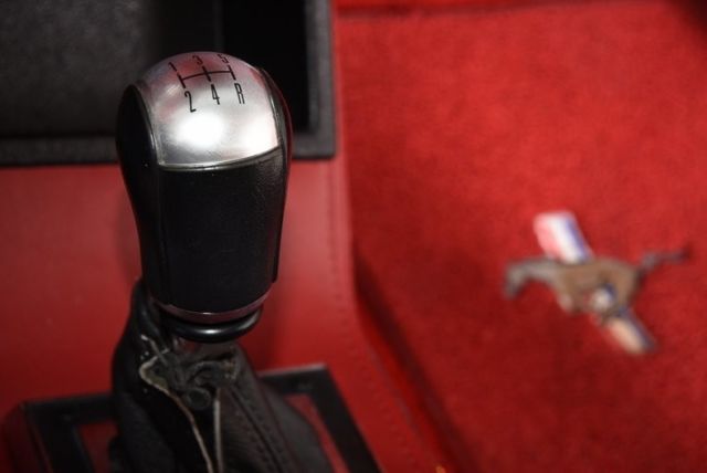 1965 White Ford Mustang Fastback