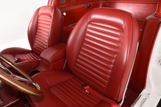 1965 White Ford Mustang Fastback